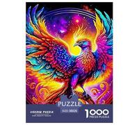Phoenix 1000 Pieces Premium Jigsaw Animal Age 14+ for Adults Cool Collage Effect, Home Decoration, Educational, Challenging 38x26cm/1000pcs