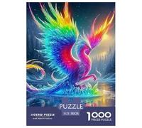 Phoenix 1000 Pieces Premium Jigsaw Animal Age 14+ for Adults Cool Collage Effect, Home Decoration, Educational, Challenging Puzzle Games 38x26cm/1000pcs