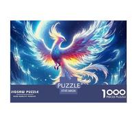 Phoenix 1000 Pieces Premium Jigsaw Animal Age 3+ Cool Collage Effect, Fun Details, Educational, Challenging 38x26cm/1000pcs