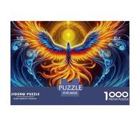 Phoenix 1000 Pieces Premium Jigsaw Animal for Adults Cool Collage Effect, Fun Details, Educational, Challenging Puzzle Games 38x26cm/1000pcs
