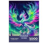 Phoenix 1000 Pieces Premium Jigsaw Animal for Adults Cool Collage Effect, Home Decoration, Educational, Challenging Puzzle Games 38x26cm/1000pcs