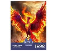 Phoenix 1000 Pieces Premium Jigsaw Animal for Adults Gifts Cool Collage Effect, Home Decoration, Educational, Challenging 38x26cm/1000pcs