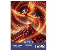 Phoenix 1000 Pieces Premium Jigsaw Animal for Adults Gifts Cool Collage Effect, Home Decoration, Educational, Challenging Puzzle Games 38x26cm/1000pcs
