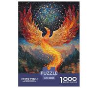 Phoenix 1000 Pieces Premium Jigsaw for Adults Gifts Cool Collage Effect, Home Decoration, Educational, Challenging 38x26cm/1000pcs