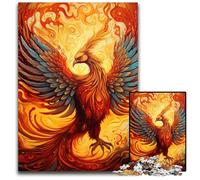 Phoenix 1000Pc Adults Jigsaw Puzzle cardboard Jigsaw Brain-Challenging DIY Decorative Game, Family Interactive Toy 26X38CM/10.23x14.96inch