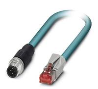 Phoenix 1403498 1 m RJ-45 Serial Cable - Serial Cable (75,9 M-12 Blue G)