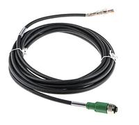Phoenix 1522888 5 Grey Acoustic Cable Signal Cable (5 m, M12, Black Black, Medium, Grey)