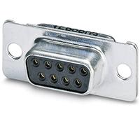 Phoenix 1688803 Connector (D-SUB 9, Black, Metallic, Steel, Tin, 125 V, 5A
