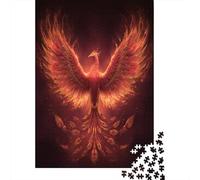 Phoenix 70x50cm/1000pcs Erwachsenenpuzzle - Flame Soaring Wings Erwachsenenpuzzle DIY-Puzzlespielzeug