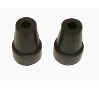 Phoenix 9mm Rubber Ferrules, 2 Count, Black, Suitable for Hiking Poles & Shooting Sticks, Excellent Grip