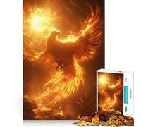 Phoenix And Sun for Adults 1000 Piece Jigsaw Puzzle Mind Exercise Toy Family Joy Precision Cut Lovely Gift (50x75cm)