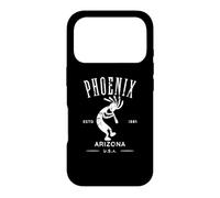 Phoenix Arizona Dancing Kokopelli Distressed Design Case for iPhone 17 Pro