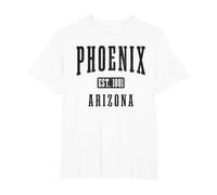 Phoenix Arizona T-Shirt, Men's Big and Tall, White, 3X Tall