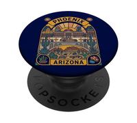 Phoenix Arizona USA Born Bred Raised PopSockets Adhesive PopGrip