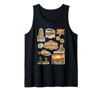 Phoenix Arizona Valley of The Sun Luhrs Tower Trolley Tank Top