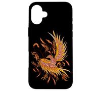 Phoenix Ashes Rejuvenation Rising Born Again Fire Bird Case for iPhone 16 Plus