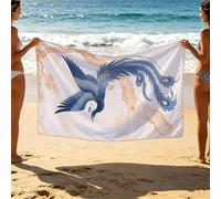 Phönix Beach Towel 36”x72” Lightweight Travel Essentials Tree Beach Towels Oversized 90x180 Unisex Soft Comfortable Quick Dry Sand Resistant for Summer Swimming Camping Vacation Gifts SLJT-1282