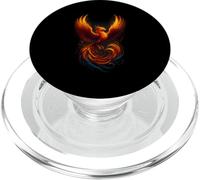 Phoenix Bird Firebird Lover Rebirth Symbol Men Women Kids PopSockets PopGrip for MagSafe