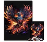 Phoenix Bird Jigsaws 1000 Pieces for Adults Difficult Puzzles for Adults Challenging Brain Teaser Relaxing Toy for Teenagers 1000 PCS(75x50cm)