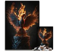 Phoenix Bird Portrait Jigsaws 1000 Pieces for Adults Challenging Puzzles for Holidays Birthdays And Family Game Nights 1000 PCS(75x50cm)