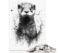 'Phoenix Bird Portrait Puzzles for Adults & Teenagers Wood Puzzle Jigsaws for Adults Secret Santa Gifts 500pcs (52x38cm)