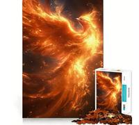 Phoenix Bird Rising 1000 Pieces Jigsaws Adults Puzzles Gifts Logic Ability Toy Slow Enjoy Accurate Cut Stylish Gift (38x52cm)