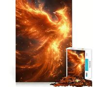 Phoenix Bird Rising Teenager Jigsaw Puzzles 1000 Pieces Mind Puzzle Casual Relax Image Assembly Heartfelt Gift (38x26cm)