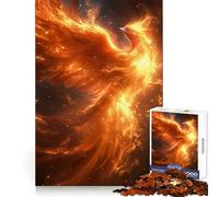 Phoenix Bird Rising Teenager Jigsaw Puzzles 1000 Pieces Mind Puzzle Casual Relax Image Assembly Heartfelt Gift (38x26cm)