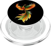 Phoenix Bird Spiritual Fire Phoenix Reborn Mythology Lover PopSockets PopGrip for MagSafe