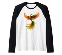 Phoenix Bird Spiritual Fire Phoenix Reborn Mythology Lover Raglan Baseball Tee