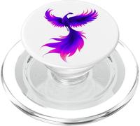 Phoenix Bird Spiritual Phoenix Reborn Rising Firebird PopSockets PopGrip for MagSafe
