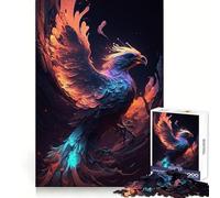 Phoenix Bird Teenager Jigsaw Puzzles 1000 Pieces Mind Puzzle Casual Relax Image Assembly Heartfelt Gift (38x52cm)