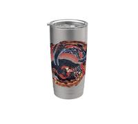 Phoenix by Katsushika Hokusai Stainless Steel Insulated Tumbler