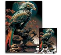 Phoenix Chimerical 1000Pc Adults Jigsaw Puzzle cardboard Jigsaw Brain-Challenging DIY Decorative Game, Family Interactive Toy 26X38CM/10.23x14.96inch