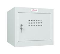 Phoenix Safe Co. Phoenix CL Series Size 1 Cube Locker in Light Grey wi