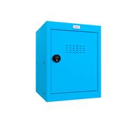 Phoenix CL Series Cube Lockers, 1 Shelf - 40wx40dx52h (cm), Combination Lock, Blue, Express Delivery
