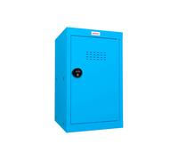 Phoenix CL Series Cube Lockers, 1 Shelf - 40wx40dx67h (cm), Cam Lock, Blue, Express Delivery