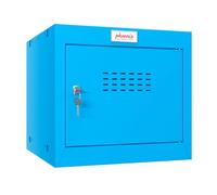 Phoenix CL0344BBK Size 1 Blue Cube Locker with Key Lock