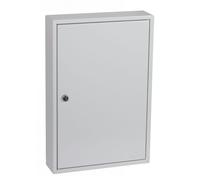 Phoenix KC0602K Commercial Key Cabinet with Key Lock 64 Hook, Light Grey