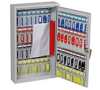 Phoenix Commercial Key Cabinet with Key Lock and 64 Hooks KC0602K 450 x 300 x 80mm