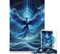 Phoenix Constellation Art 1000 Pieces Jigsaws Adults Puzzles Gifts Logic Ability Toy Slow Enjoy Accurate Cut Stylish Gift (38x26cm)