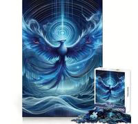 Phoenix Constellation Art 1000 Pieces Jigsaws Adults Puzzles Gifts Logic Ability Toy Slow Enjoy Accurate Cut Stylish Gift (38x26cm)