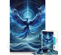 Phoenix Constellation Art Adult Jigsaw Puzzle1000 Pieces Brain Teaser Mental Relax Pattern Assembly Santa Wish Item (50x75cm)