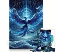 Phoenix Constellation Art Jigsaw Puzzles for Adults 1000 Pieces Clear Logic Toy Quiet Hobby Perfect Cut Stylish Gift (38x52cm)