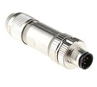 Phoenix Contact 1424658 Sensor/Actuator Connector, Unassembled M12 Plug, Straight Number of Poles