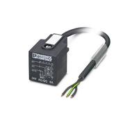 Phoenix Contact 1438684 Sensor/Actuator Cable 3P 1.5m PVC Black LED