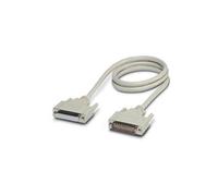 Phoenix Contact 1656291 D-SUB Cable 25-Pin Socket to Plug 1.0m White