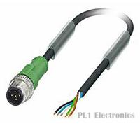 PHOENIX CONTACT 1669770 Sensor Cable, M12 Sensor Straight 5 Position Plug,