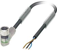 PHOENIX CONTACT 1671072 Sensor-/Aktor-Steckverbinder, konfektioniert M8 Buchse, gewinkelt 3.00m Polz
