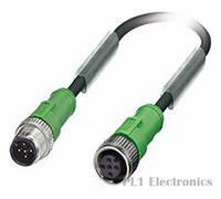 PHOENIX CONTACT 1681619 Sensor Cable, M12 Sensor Straight 5 Position Plug,